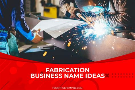 metal fabrication business name ideas